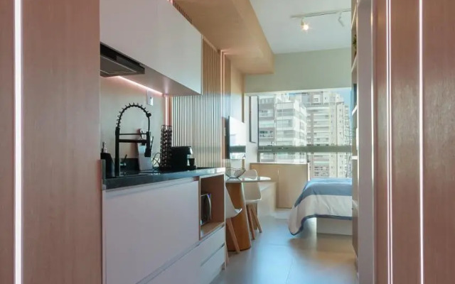 Studio Automatizado Luxo Andar Alto