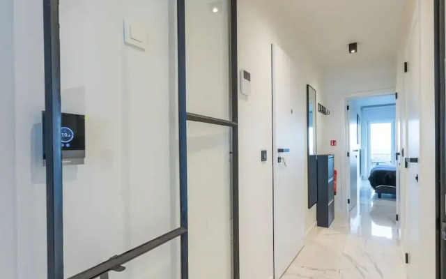 Apartment by Belgian Coast With Sea View