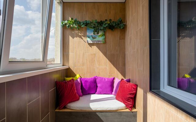 Апартаменты на улице Домбайская 10