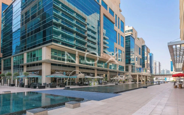 1BR with Study City View Bay Square B7