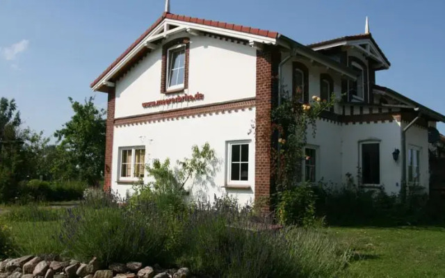 Lehmputzzimmer in der Yogaschule