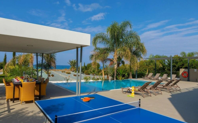 Eastmed Villas Paphos Limni Beach Villa Beachfront Four Bedroom Luxury Villa