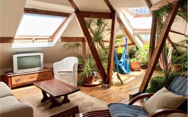 Charming central sunny penthouse
