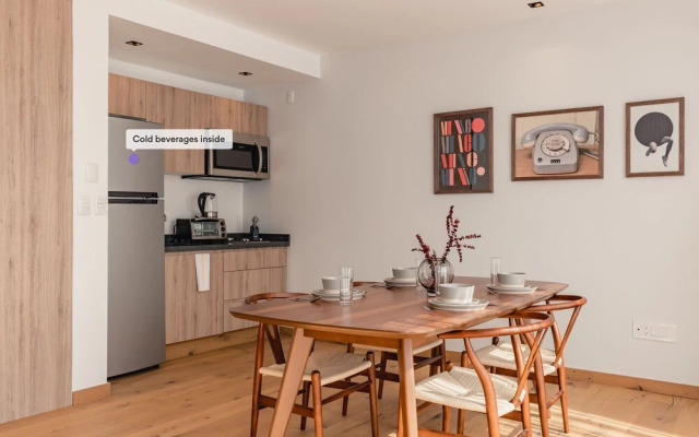 Casai Polanco 2BR 2BA Yucatec Luxury Flat
