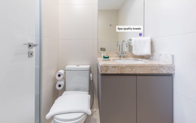 Apartamento com garagem e vista maravilhosa | Vila Olímpia