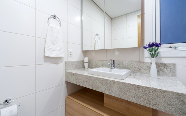 Novíssimo apto de 2 quartos no centro de Gramado