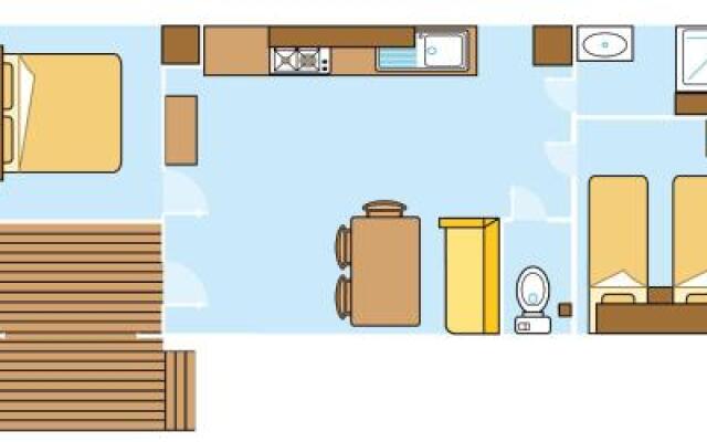 Mobil home XXL - Camping Les Viviers