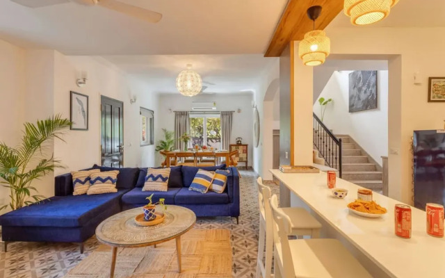 4BR Villa With Pool 10 Mins From Calangute Beach