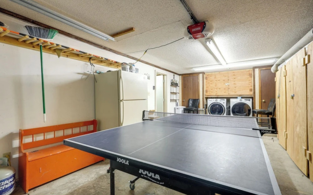 Deluxe A-frame Home w/ Game Room & Deck!