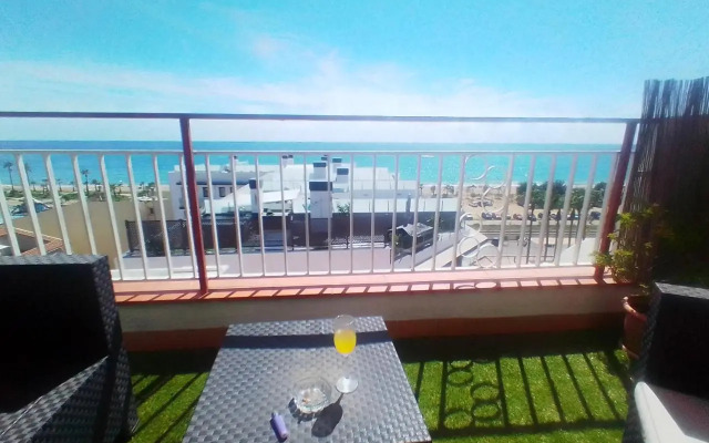 terraza al mar