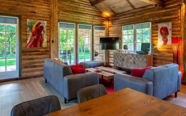 Spacious Wooden Chalet With Covered Terrace