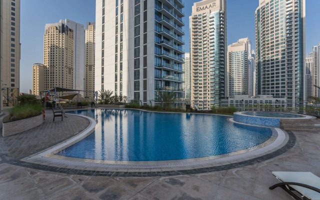 Unique apt. with balcony in JAM Marina