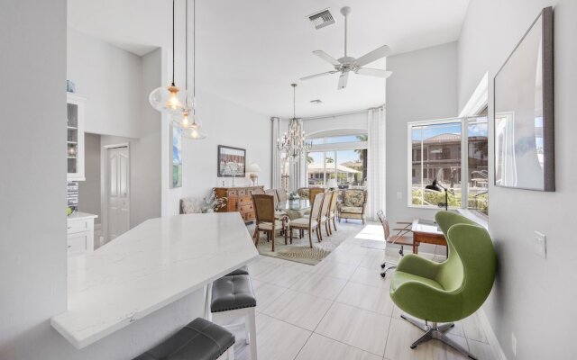 Stylish Waterfront Home With Pool and Private Dock