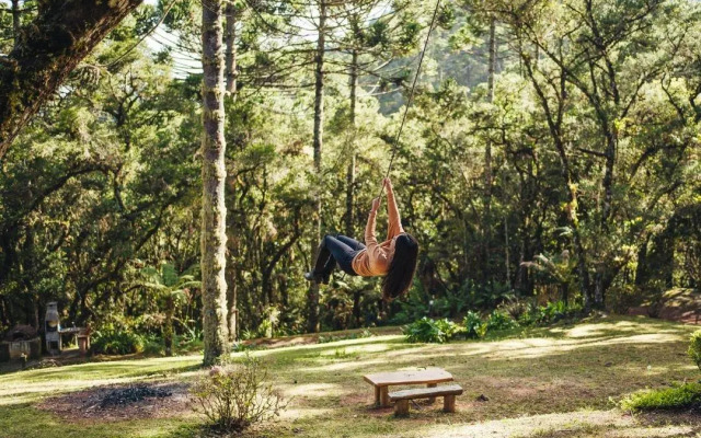 Chalé rústico e privativo em Campos do Jordão