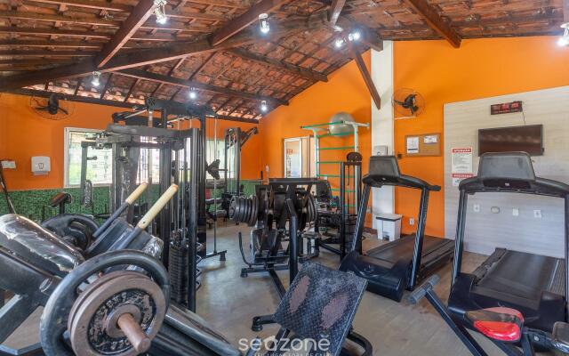 Apto em cond c piscina a 2min da praia VJG301