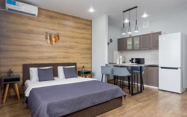 Апартаменты на улице Домбайская 10