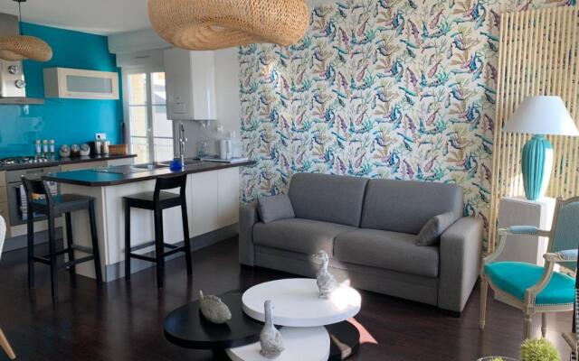 Appartement Villa Chausey, vue sur le port