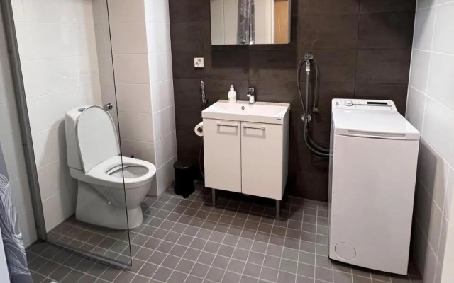 City apartment with lake view and free parking