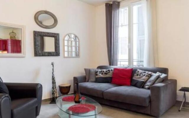 Stylish White and Red Apartments