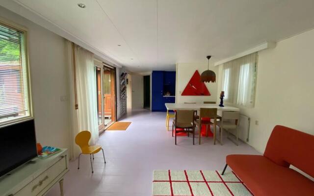 Kleurrijk huisje voor 5-personen op de Veluwe