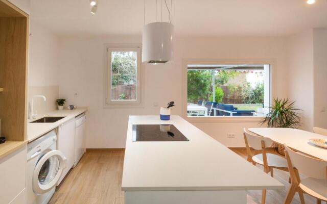 Casa con gran jardín cerca de la playa - 5 personas