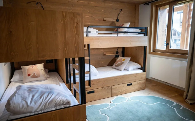 Charming Apt With View 2bd/6p -residence in Mega\"ve