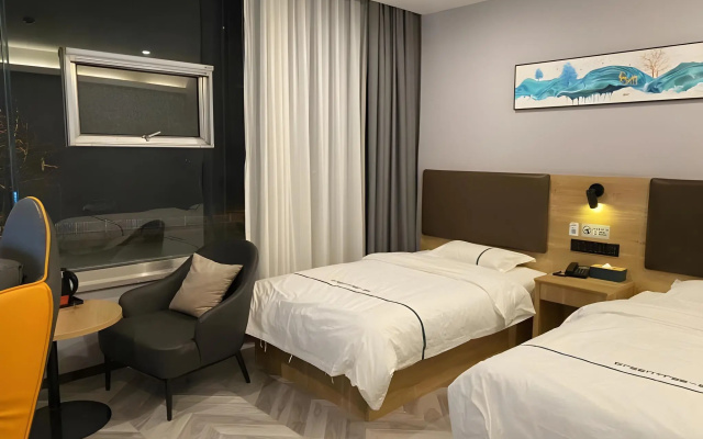 GreenTree Esports Hotel Qingdao Licang District Wanda – Guest Rooms – Qingdao