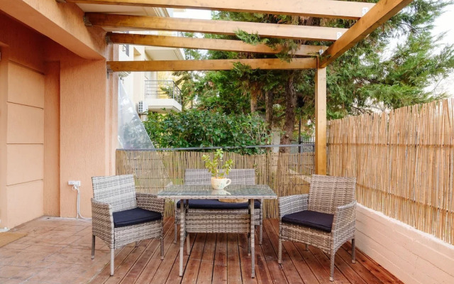 Impeccable 1-bed Apartment in Schinias Beach