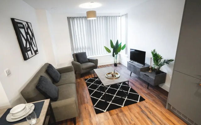 Staycay Modern 2-bed Apartment in Sheffield City Centre