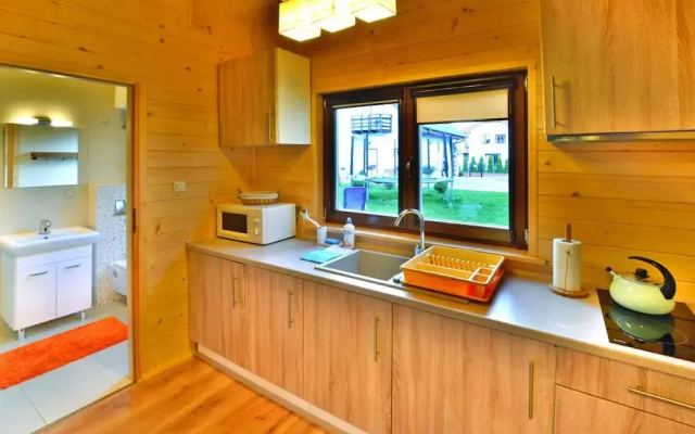 Wooden House in Grzybowo Near Baltic Sea