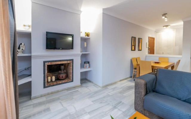 2 Habs Buena terraza con BBQ - WiFi, Piscina