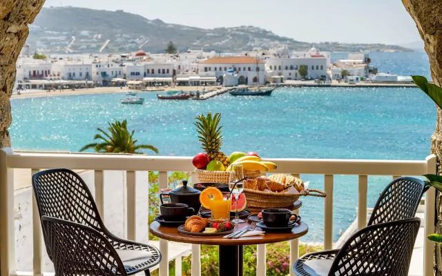 Yalos hotel sunset view