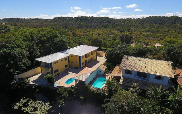 Apartamento para 6 pessoas na praia de Taperapuan