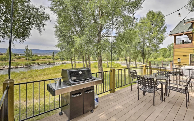 Fish, Hike & Ski: Riverfront Granby Cabin!