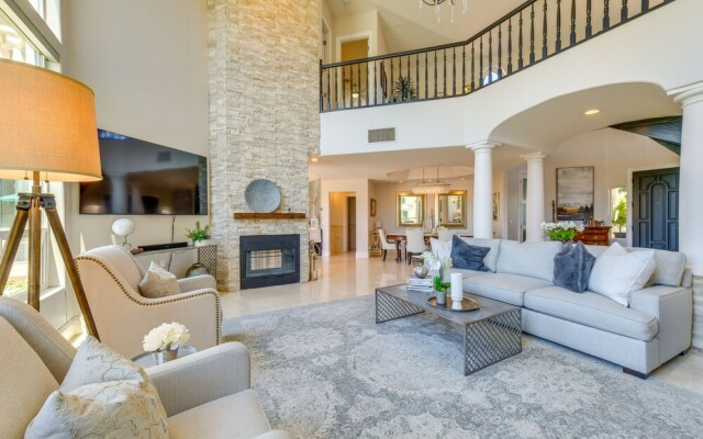 Waterfront Luxury Gilbert Retreat w/ Pool & Spa!