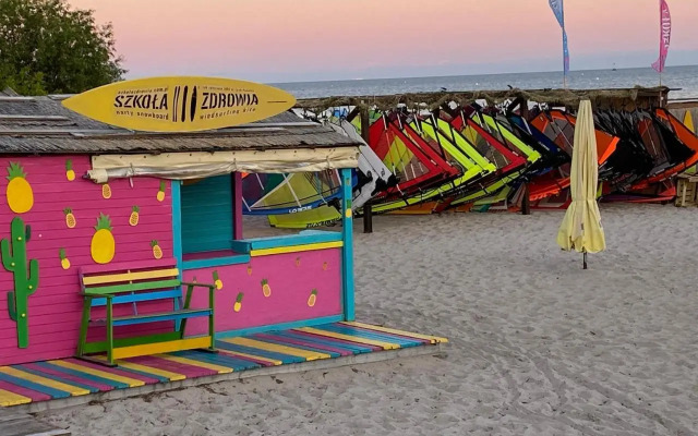 JCDJ Camp przyczepa kemp 4 os 250 metrów do plaży