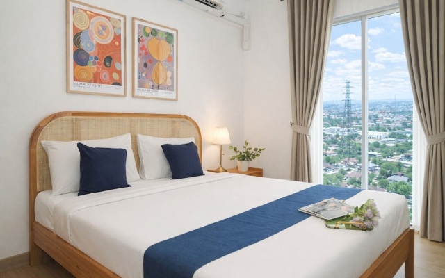 Studio Japandi Areum Residence At Sky House Bsd – Guest Rooms – Legok