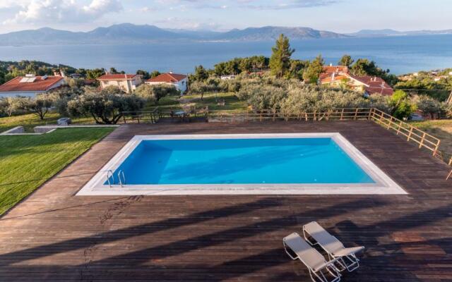 Villa Kalamos / Sea View and Pool nearby Athens