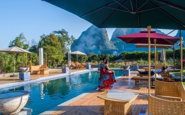 Xindu Homestay (Yangshuo Ten-Mile Gallery Yulong River) – Pool – Guilin