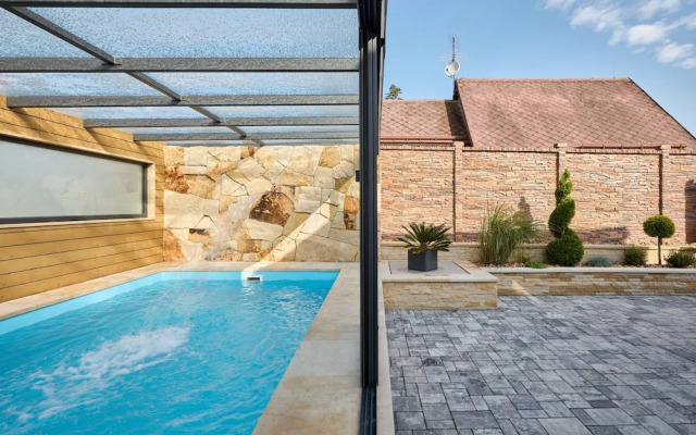 Villa in Radvanice With hot tub