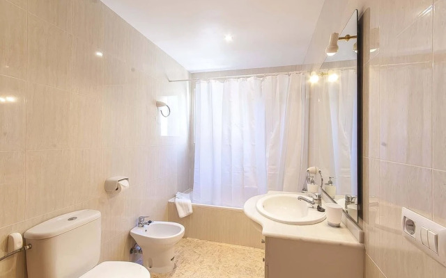 The Villa Located in Cala Vinyes, has a Private Pool