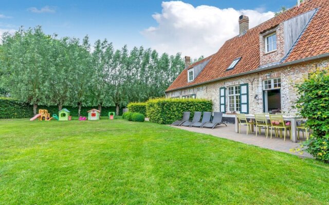 Manor House is Part of an Authentic Farm Complex in the Middle of the Polder Landscape Near Damme