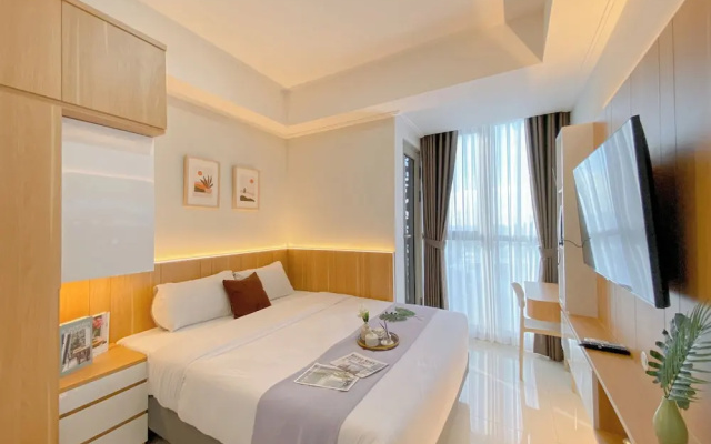 Cozy And Best Deal 1Br Gold Coast Apartment Pik By Travelio – Guest Rooms – Jakarta