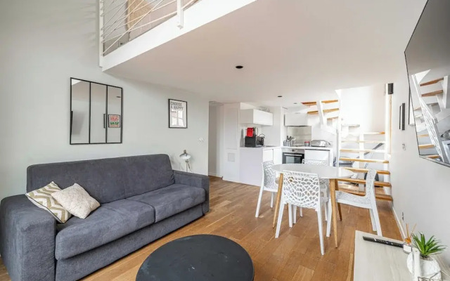 Large Duplex - Cannes Center - 1br/4p