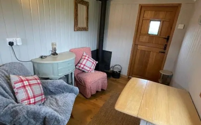 Oakley View Shepherds Huts with optional hot tub