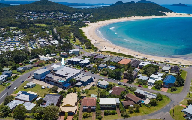 Blue View at Fingal Bay