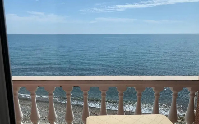 Sea outside window