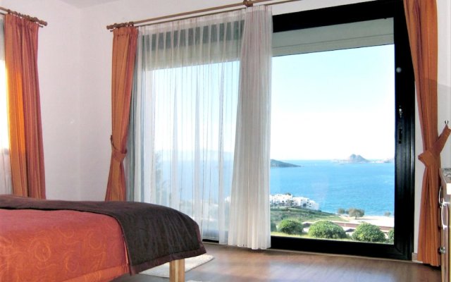 Villa With 3 Bedrooms in Turgutreis,bodrum, With Wonderful sea View, P