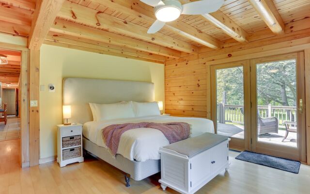 Pocono Dog-Friendly Home on River