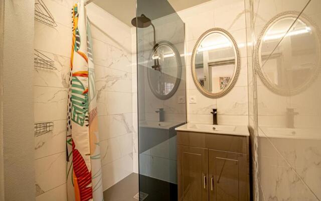 T3 - L' Anaxa - 65m² - champ fleuri, 2 chambres.